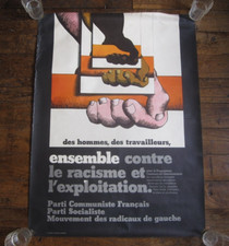 AFFICHE CONTRE LE RACISME ET