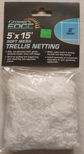 GROWERS EDGE 5' x 15', 6" soft mesh Trellis Netting