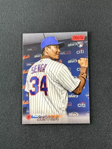2023 Topps Stadium Club KODAI SENGA Red Foil Rookie RC #185 New York Mets