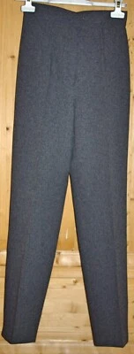 pantalon taille haute gris t 36 - Photo 1/4