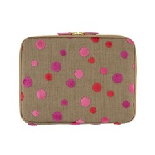 Hobonichi Techo Large Drawer Pouch Koyaguchi Pile Fabric: Pink Sparkle from JP