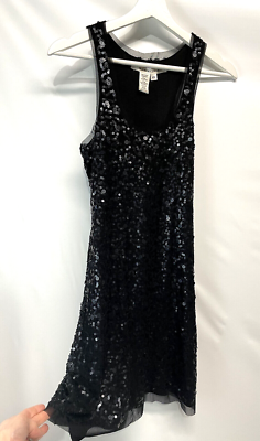 sachin and babi light blue dress Mac Duggal Sequin Lace Long Sleeve Sheath Cocktail Dress in Black main image 0