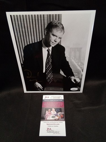 DAVID CARUSO signed Autogramm s/w 8x10 Foto JSA COA #