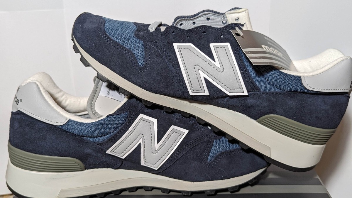 Brand New! New Balance Classic 1300 Made in USA Navy Blue Men Size