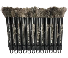 12-Pack Retractable Ostrich Feather Duster W/ Metal Coil Wire Binding by ALTA
