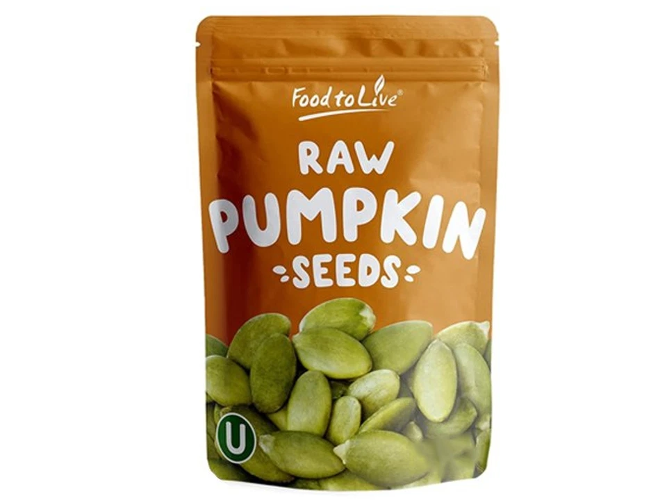 Raw Pepitas (Pumpkin Seeds), Non-GMO Verified - Kosher, Vegan - by Food To Live - Image 2 of 4