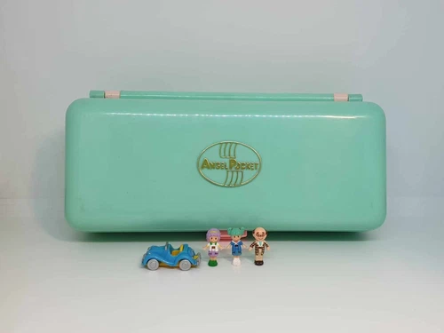 COMPLETE! 1989 Angel Pocket - "High Street Trinket" - Bandai Toys Polly Pocket