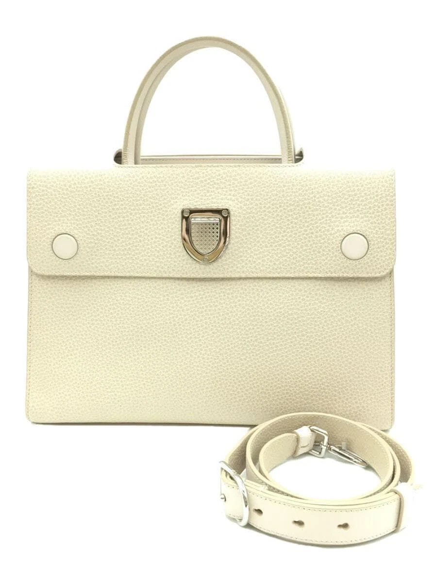 Sac à main Christian Dior DIOREVER bandoulière cuir rose uni occasion
