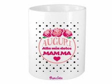 portapenne 8x10 scritta auguri alla mia dolce mamma regalo compleanno festa