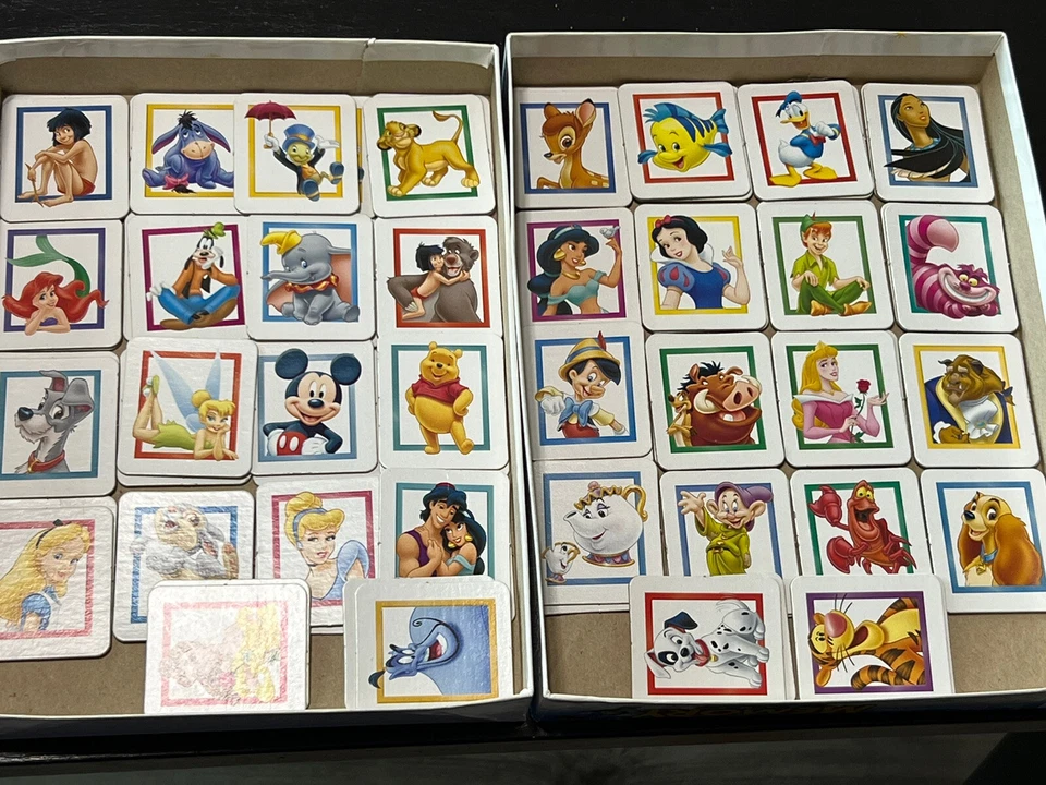Lot Of 2 Disney Edition Memory Matching Game & Jake Never Land Pirates Complete - Image 3 of 4