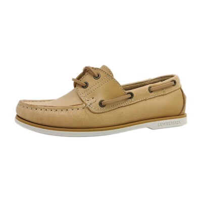 Lumberjack Navigator Damenschuhe Schnürschuhe Beige Freizeit