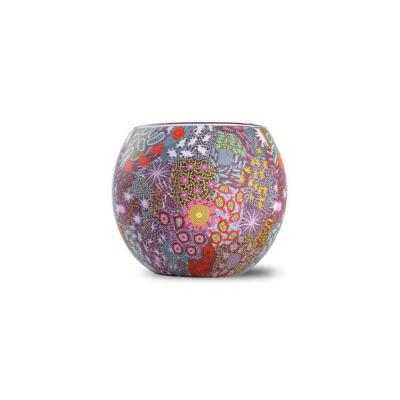 Koh Living Aboriginal Tealight Candle Holder 'Grandmother's Country'