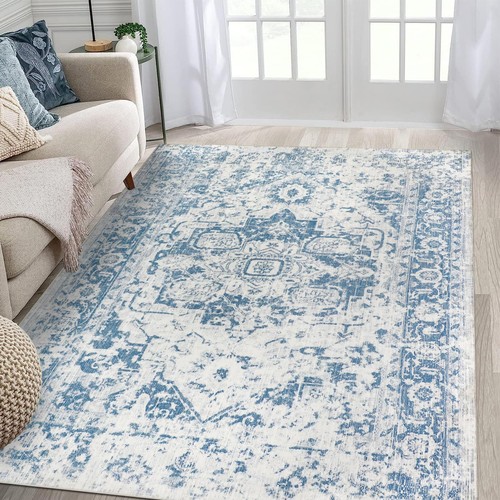 Famibay Rugs Living Room Soft Fluffy Area Rugs 160x230cm Large Boho