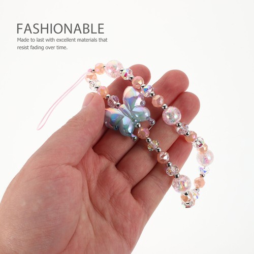 Handy Kette Zubehör Für Handyhüllen Perlenbesetztes Telefonarmband - Zdjęcie 2 z 12