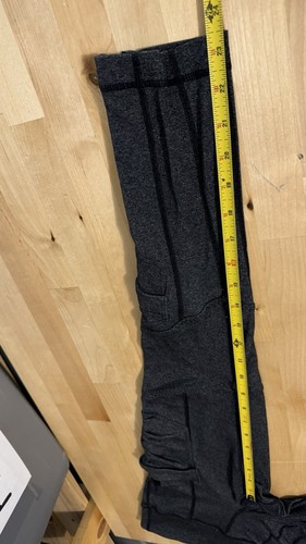 Lululemon Scenic Route Cargo Leggings Black Gray Size 4 - Picture 12 of 13