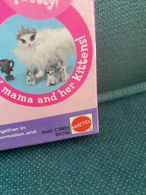 NIB 2003 Barbie Posh Pets Kitten Style Doll Set Mattel B5748 NIB 2003 Barbie Posh Pets Kitten Style Doll Set Mattel B5748