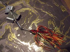 NEW @ UNCLE SKIPS *)(( CAJUN CRAW, KEEL ++ 3/8 oz TANDUM IN-LINE BUZZBAIT