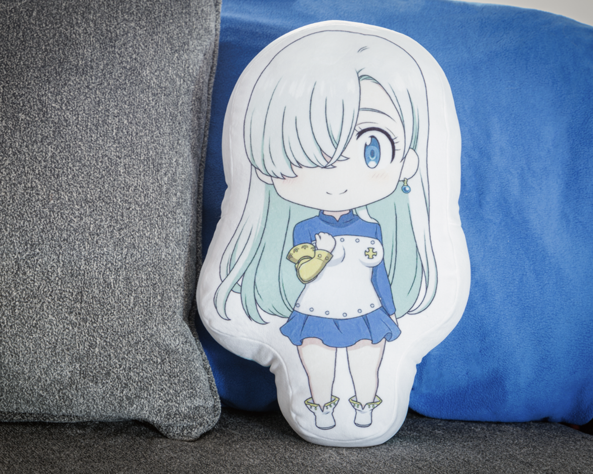Seven Deadly Sins Elizabeth Liones Nendoroid Plush Pillow - Official Good Smile Seven Deadly Sins Elizabeth Liones Nendoroid Plush Pillow - Official Good Smile