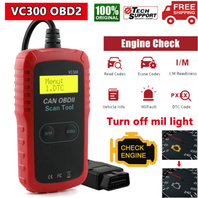 VC300 Profi KFZ OBD2 Diagnosegerät Auto Scanner Fehler Auslesegerät Motorprüfung