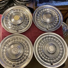 1958 1959 Cadillac Hubcaps Wheel Covers Hub Cap Chrome Eldorado Fleetwood 60