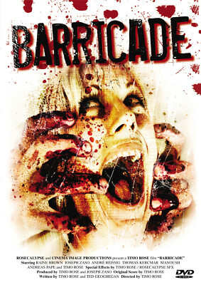BARRICADE - DVD UNCUT MOVIES - HORROR - GORE - TIMO ROSE 