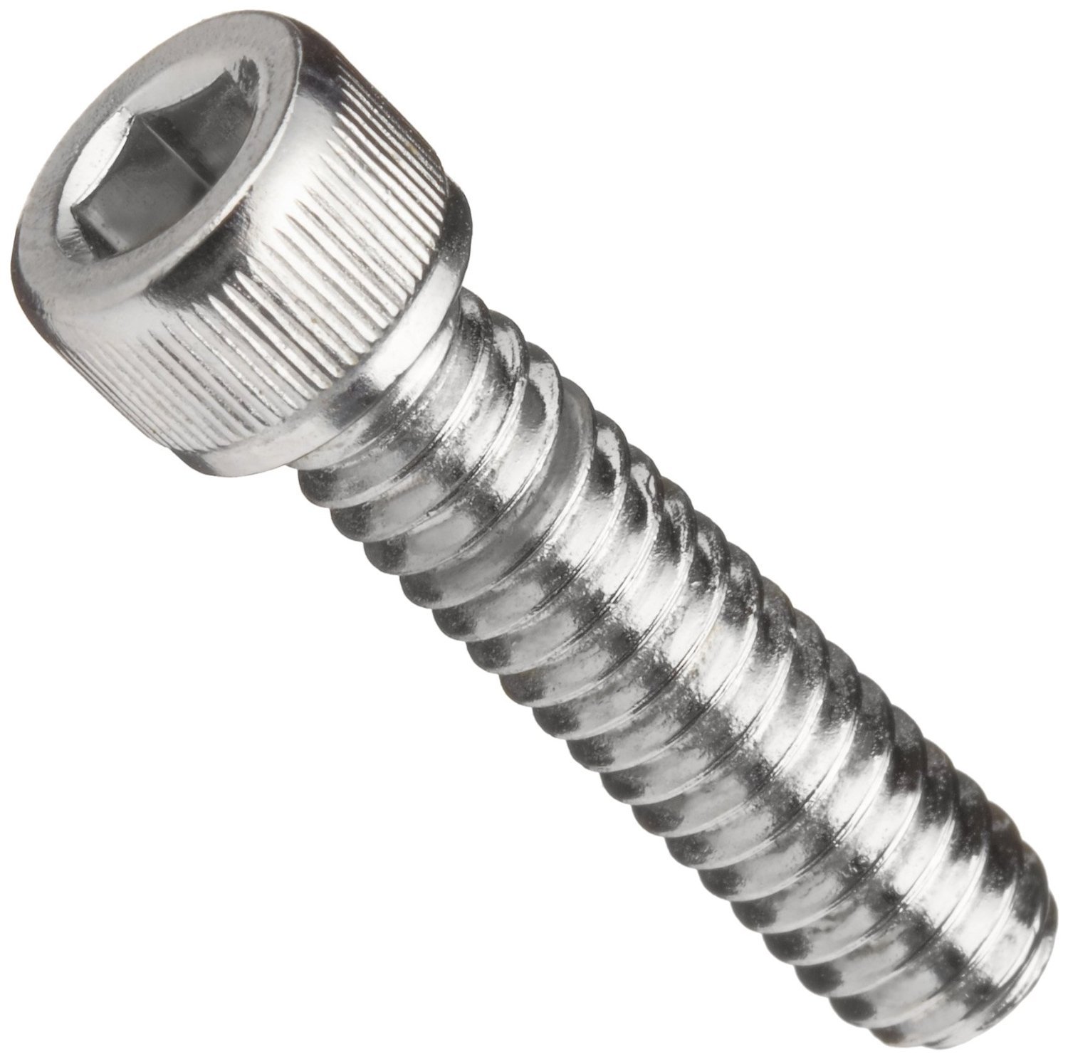 Alloy Steel Socket Cap Screw Chrome Plated Finish Internal Hex Drive 1-1/2 L-image