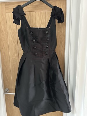 Hobbs Limited Edition Black Military Dress | eBay UK