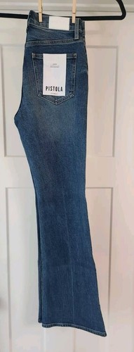 PISTOLA Haven High Rise Boot Cut Jeans WOMENS SZ 26 Augustus Wash NWT $168 - Picture 4 of 12