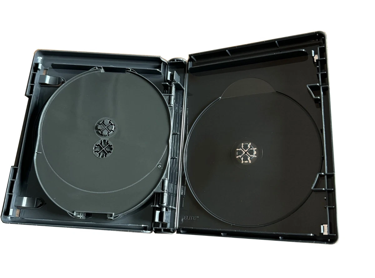 New 1 Official Viva Elite 7 Discs 4K UHD Replacement Case Black 25mm Thickness