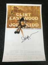 * LALO SCHIFRIN * signed 12x18 poster * JOE KIDD * COMPOSER *  COA * 1
