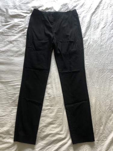 DKNY Straight Black Trousers Size 12 | eBay
