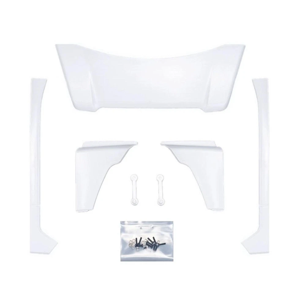 ABS Narrow Rear Spoiler Wing for DIY 1/14 RC Tractor Truck SC 770S 56368 56373 - Image 2 of 4