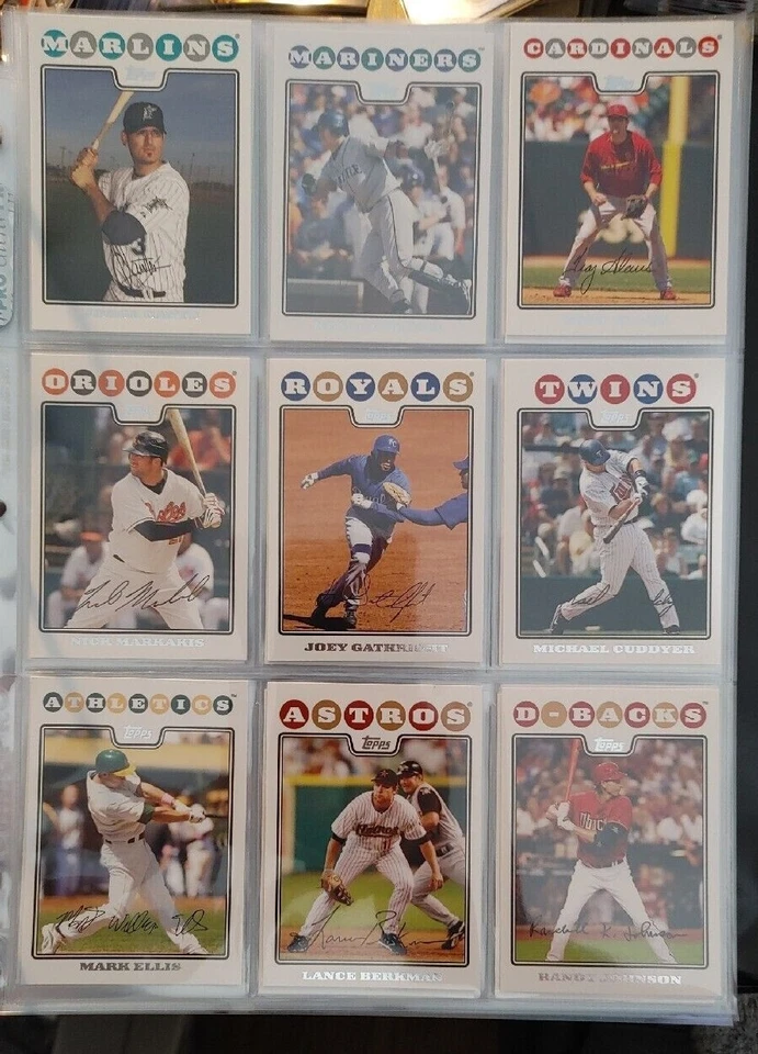 2008 Topps base cards 251-500 Pick from drop down list - Image 2 of 3
