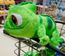 Disney Parks PASCAL SHOULDER PLUSH DOLL Rapunzel Tangled Magnet Magnetic