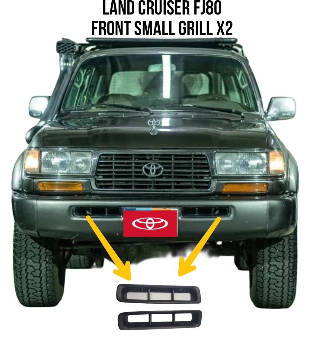 Bumper Grilled Fits Toyota Land Cruiser Fj80 X2 | eBay