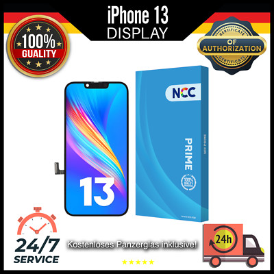 NCC iPhone 13 Display Touchscreen Ersatz - InCell LCD Bildschirm Schwarz