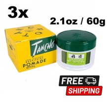 3x TANCHO Pomade 60g Hair Styling Dressing Men Super Strong Hold Shine Free Ship