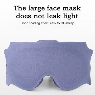 3D Travel Sleep Eye Mask Soft Memory Foam Padded Shade Cover Sleeping Blindf _cn
