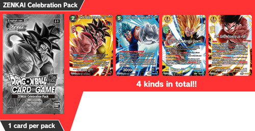 Dragon Ball Super TCG Zenkai Celebration Pack New & Sealed