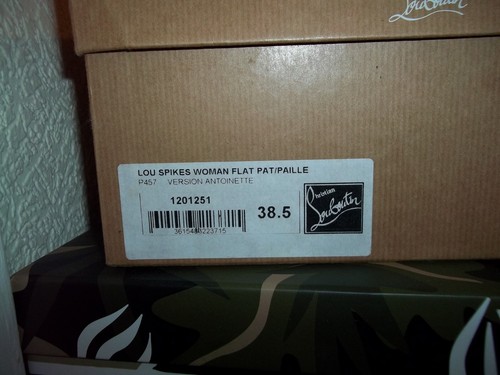 CHRISTIAN LOUBOUTIN ANKLE HIGH TOP TRAINERS BOOTS - LOU SPIKES ANTOINETTE 5.5 - Picture 12 of 12