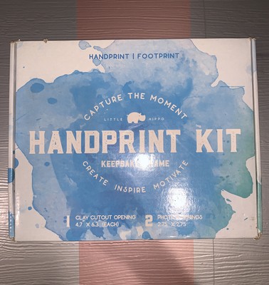 baby handprint kit by little hippo