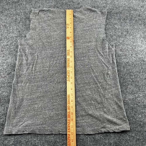 R13 Muscle Tunic Top Womens XS Grey Raw Cut Sleeve Twisted Side Seam Lightweight - Picture 8 of 10