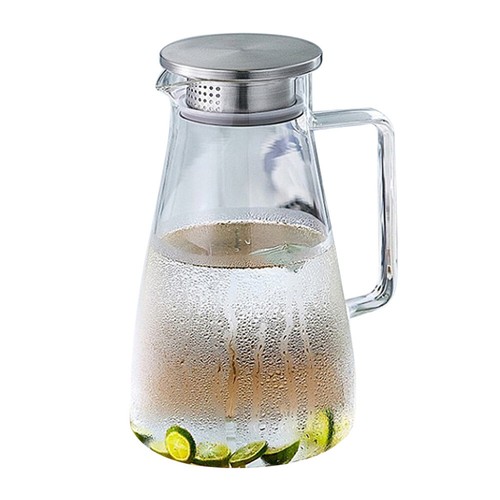 1.5L Tea boutiques Pitcher Teapot Beverage Kettle Handcraft Water Juice Jug Flower