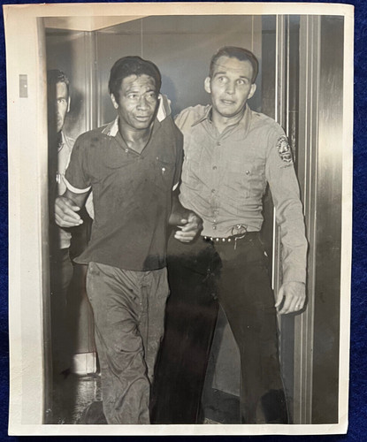 1964 St Augustine Race Riots Beaten African American Arrested Press Photo