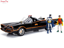 Jada 98625 TV Series 1966 Batmobile 1:18 with Light's and Batman & Robi