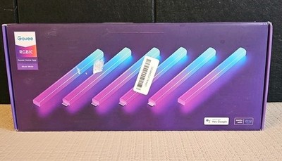 Govee Glide Lively RGBIC Music Wall Lights H610A New/Open box
