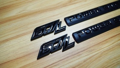 4PC Set Door Emblem For 6.7 6.7L Powerstroke Diesel NamePlate Side Badges