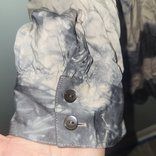 J JILL PURE JILL Long Sleeve Tunic Blue Tie Dye Women 3X BOHO BEACHY - Picture 2 of 4