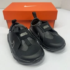 Toddler's Nike Flex Runner 2 Black/Flat Pewter-Anthracite DJ6039 001 Size 5c
