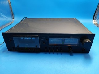 Saba CD 262 Cassette Deck Tape Deck negro vintage retro #634